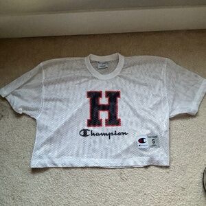 Hope College Champion Jersey Material Size Small Cropped School Spirit